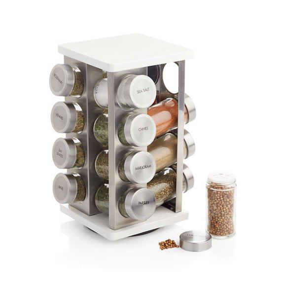 Crate&Barrel Other - NWT Crate&Barrel 16 Jar Revolving Spice Rack